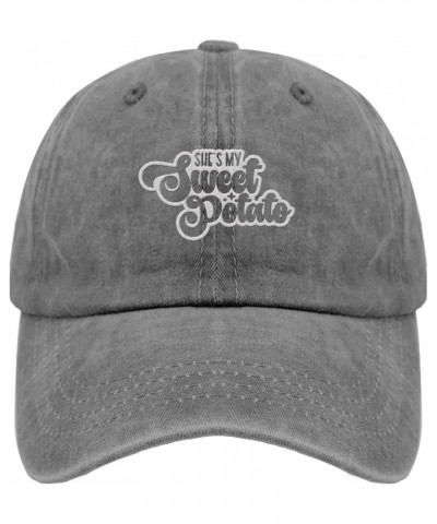 She's My Sweet Potato Golf Hat Vintage Baseball Hat Gifts for Grandpa Who Like Embroidered, Baseball Hats Suitable for Pigmen...