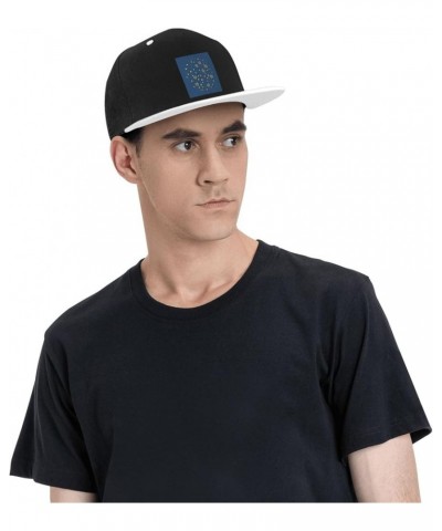 Graffiti Star Seamless Figure Baseball Cap for Men Women Snapback Hat Adjustable Flat Bill Hats White $12.85 Baseball Caps