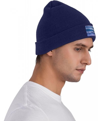 Beach Sunset Ocean Waves Fashionable Adult Knitted Cap,Casual Cap for Men and Women,for Outdoor Leisure Activities $11.37 Sku...