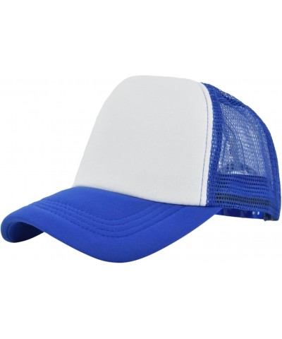 Mens and Womens Sponge Color Matching Simple Casual Peaked Cap Travel Holiday Sports Baseball Cap Women Sun Visor Light Blue ...