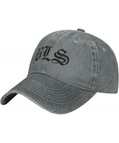 Black Music Label Music Society Baseball Cap Vintage Washed Denim Cap Unisex Casual Outdoor Sport Hat Black Gray $9.99 Baseba...