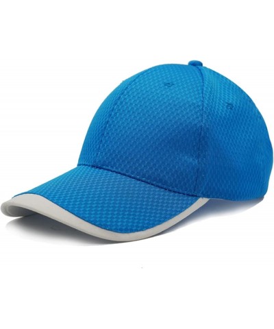 Sport Hats for Womens Mens and Womens Summer Fashion Casual Sunscreen Baseball Caps Cap Hats Blue 1 $7.45 Baseball Caps