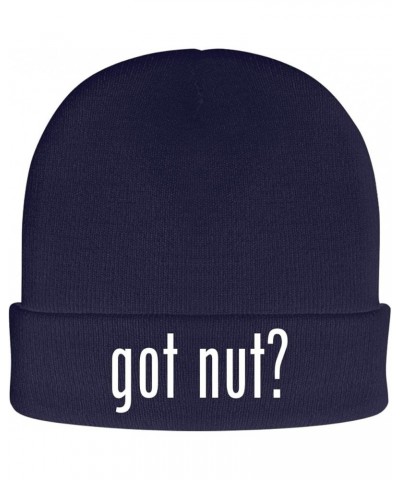 got nut? - Soft Adult Beanie Cap Navy $18.80 Skullies & Beanies