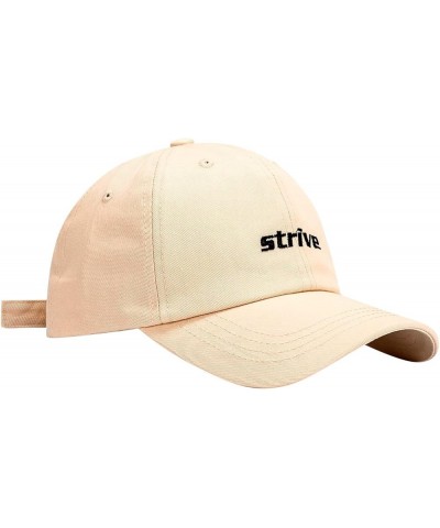 Street Baseball Cap for Men Women Snapback Sport Sunhat Adjustable Caps Vintage Style Visor for Fashion Women Men Beige $9.29...