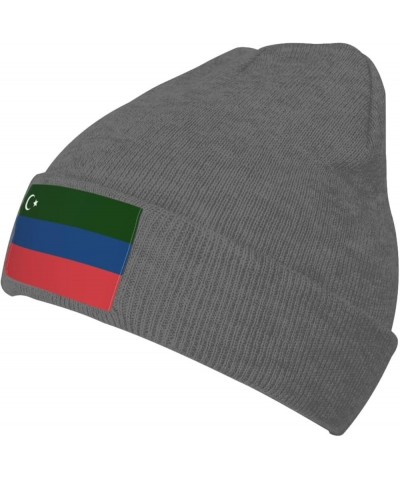 Flag of Gorani Beanie Hat for Men Women Soft Cozy Skull Cap Winter Warm Knit Hats Deep Heather $10.92 Skullies & Beanies