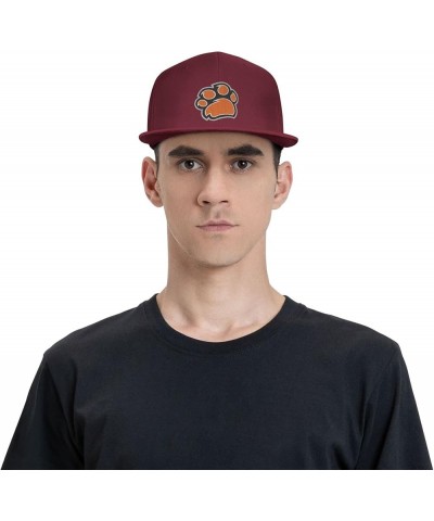 Rochester Institute of Technology Logo Baseball Fashion for Men Trucker Sun Visor Cap Dark Red $14.15 Baseball Caps