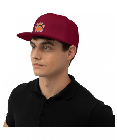 Rochester Institute of Technology Logo Baseball Fashion for Men Trucker Sun Visor Cap Dark Red $14.15 Baseball Caps