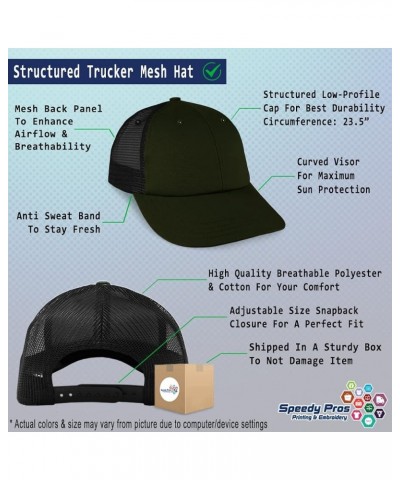 Trucker Hat Baseball Cap Powered by Optimism Style B Cotton Dad Hats for Men & Women Loden Black $11.20 Baseball Caps