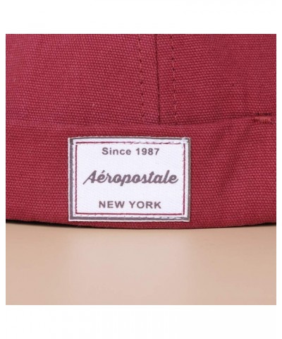 Unisex Cotton Lettering Print Dome Landlord Adjustable Brimless Hat Red $21.41 Skullies & Beanies