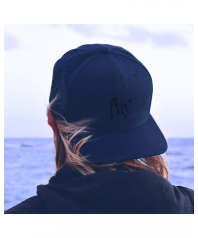 Custom Baseball Cap Afghan Hound Dog Silhouette Embroidery Dogs Acrylic Gray Design Only $13.23 Baseball Caps