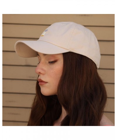 UFO Baseball Cap Embroidered Cotton Dad Hat - Area 51 Orange $9.59 Baseball Caps