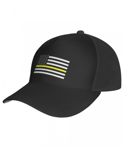 United States Thin Yellow Line Flag Baseball Cap for Men Women Adjustable Dad Hat Outdoor Casual Trucker Caps Sun Hats $11.61...