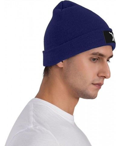 Hip Hop Breakdance Knit Beanie Men Women Winter Warm Knit Beanie Black Navy Blue $14.59 Skullies & Beanies