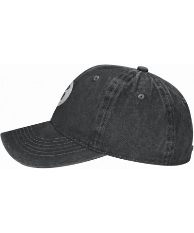 Beartooths Baseball Cap Vintage Adult Washed Denim Hat Cotton Adjustable Unisex for Outdoor Sports Black Black $12.53 Basebal...