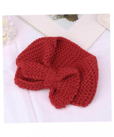 2pcs Woolen Yarn Headband Women Headdress Bowknot Headband Hair Band Fashion Headwear Warm Hair Hoops/1415 1 Count (Pack of 1...