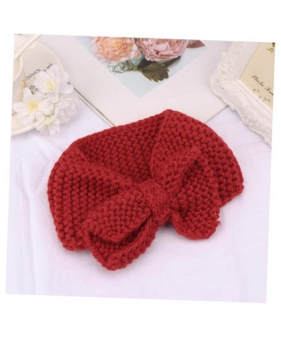 2pcs Woolen Yarn Headband Women Headdress Bowknot Headband Hair Band Fashion Headwear Warm Hair Hoops/1415 1 Count (Pack of 1...