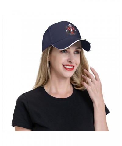 Anime Kakegurui Sport Casual Sandwich Outdoor Baseball Cap Man Cap face Small Sunscreen Female Sun Visor Navy Blue $16.99 Sun...