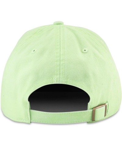 Pickleball Adjustable Baseball Hat (PBALL-Parent) Neon Slouch (Neon Green) $21.01 Baseball Caps