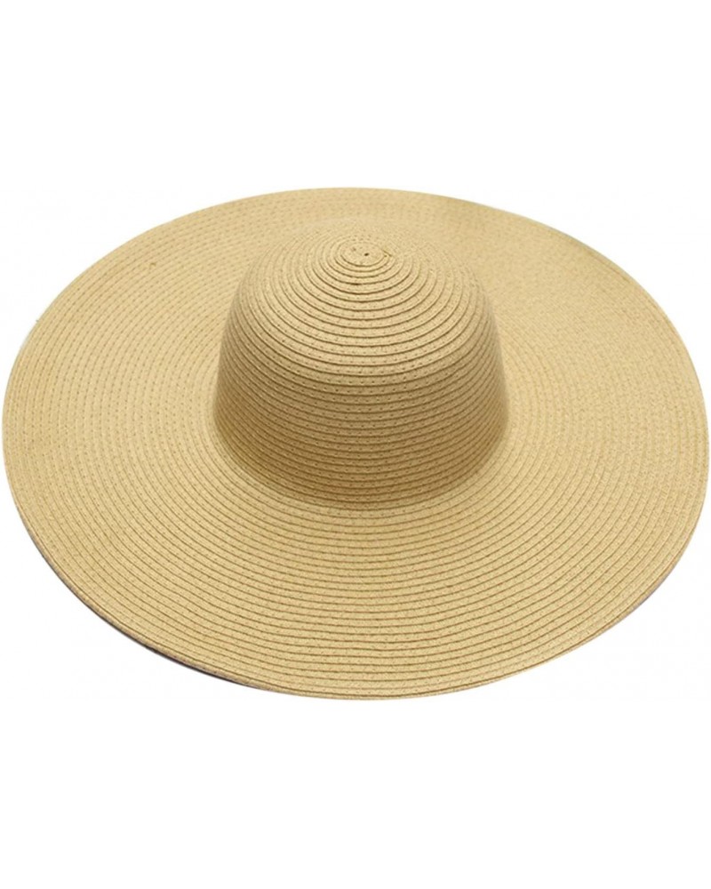 Summer Hats for Women Wide Bongrace Women Straw Beach Hat Little Girl Sun Cap Foldable Ladies Hats A Beach $12.94 Sun Hats