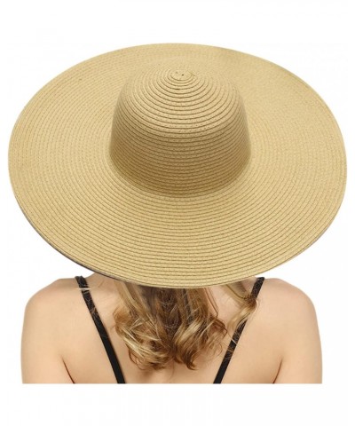 Summer Hats for Women Wide Bongrace Women Straw Beach Hat Little Girl Sun Cap Foldable Ladies Hats A Beach $12.94 Sun Hats