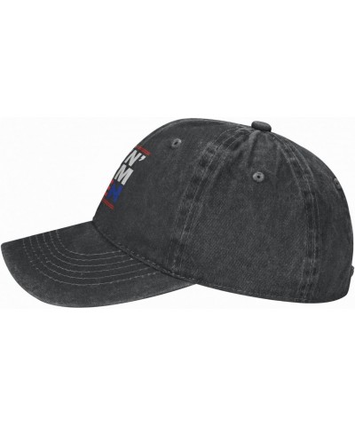 Hiding from Biden Adjustable Stylish Unique Unisex Washed Cowboy Baseball Adult Hat Black $14.06 Baseball Caps