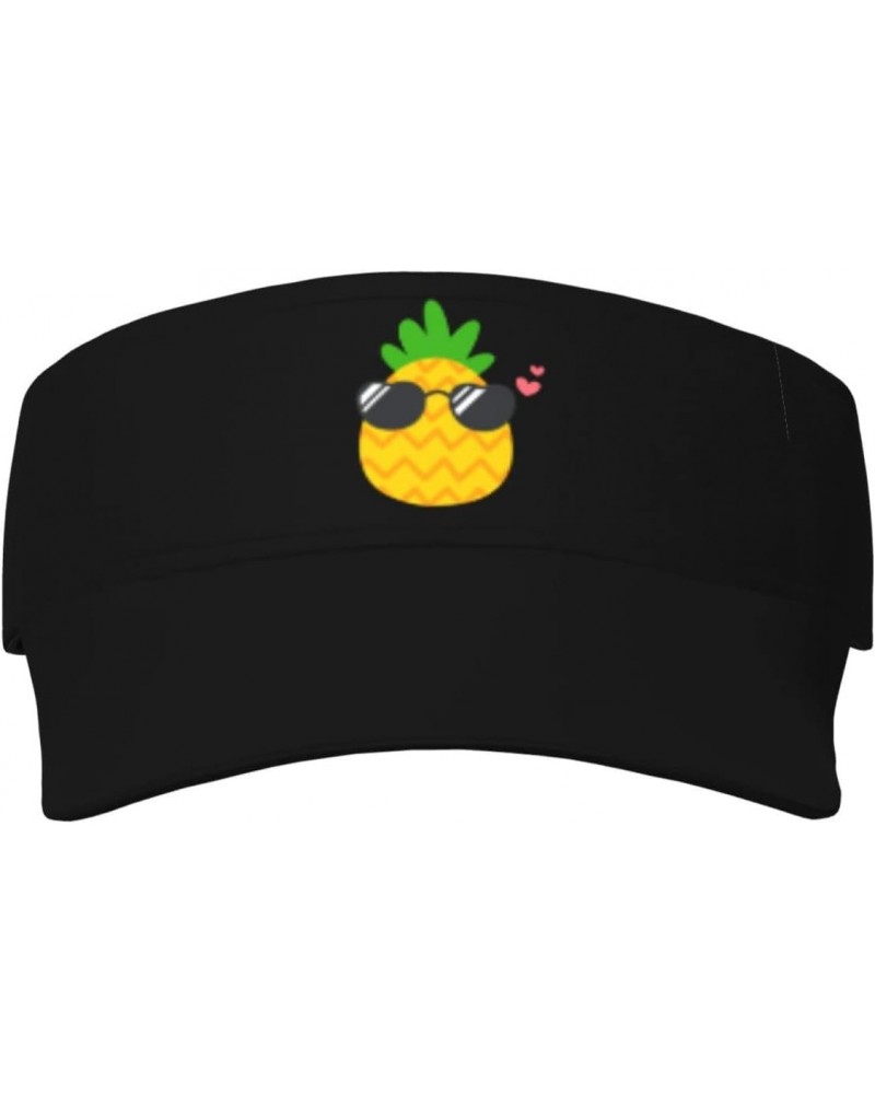 Plays Well with Others Funny Upside Down Pineapple Outdoor Sport Sun Visor Hats Adjustable Empty Top Baseball Cap Ball Caps f...