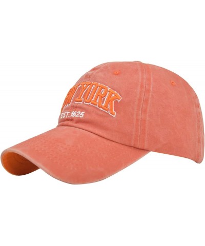 Hip Hat Embroidery Baseball Cap Sun Letter Hat Cotton Hop Women Hat Men Trucker Baseball Caps Hat Pin Orange $9.09 Cowboy Hats