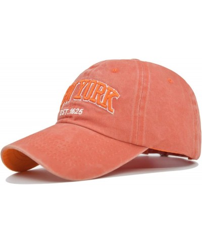 Hip Hat Embroidery Baseball Cap Sun Letter Hat Cotton Hop Women Hat Men Trucker Baseball Caps Hat Pin Orange $9.09 Cowboy Hats