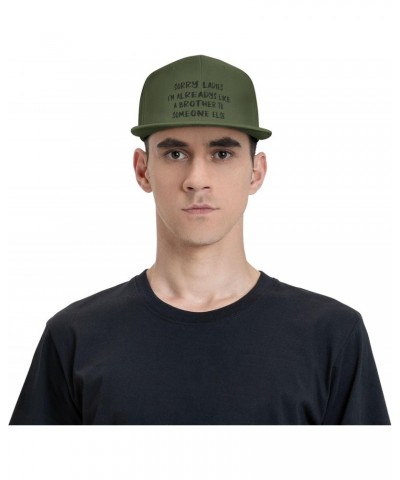 Sorry Ladies I'm Alreadys Like A Brother Someone Else Baseball Hats for Men Adjustable Dad Hat,Moss Green $11.57 Cowboy Hats