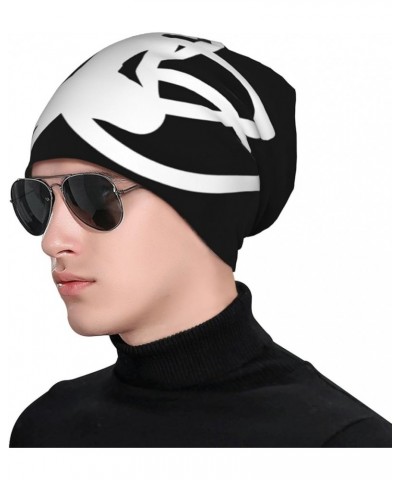 Buddha Meditation Beanie Hats for Men Women Soft Hat Ski Hat Slouchy Black $11.41 Skullies & Beanies