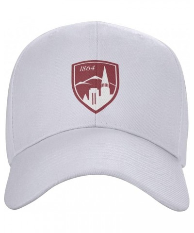 University of Denver Baseball Caps Dad Hats Adjustable Size Outdoor Cap White $13.74 Baseball Caps