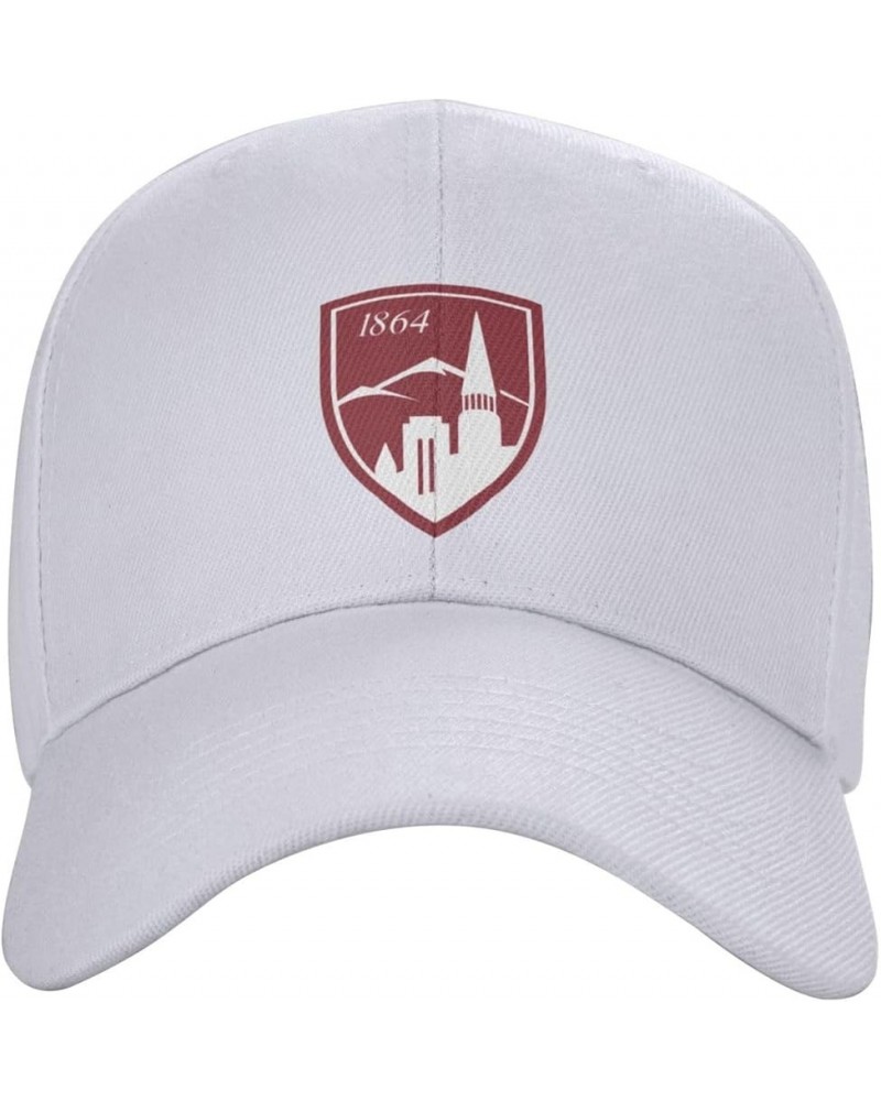 University of Denver Baseball Caps Dad Hats Adjustable Size Outdoor Cap White $13.74 Baseball Caps