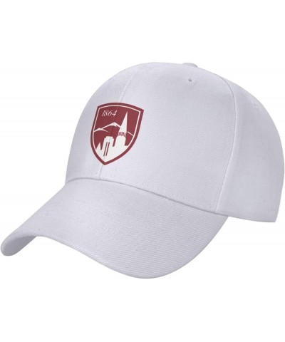 University of Denver Baseball Caps Dad Hats Adjustable Size Outdoor Cap White $13.74 Baseball Caps