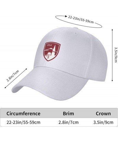 University of Denver Baseball Caps Dad Hats Adjustable Size Outdoor Cap White $13.74 Baseball Caps