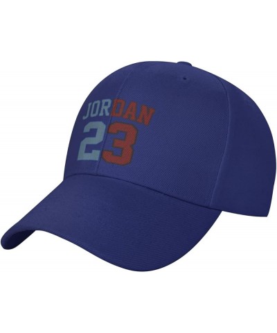 Basketball Fans 23 Jordan Fashion Adjustable Baseball Caps Dad Hats Gift for Men Women Blue $13.27 Baseball Caps