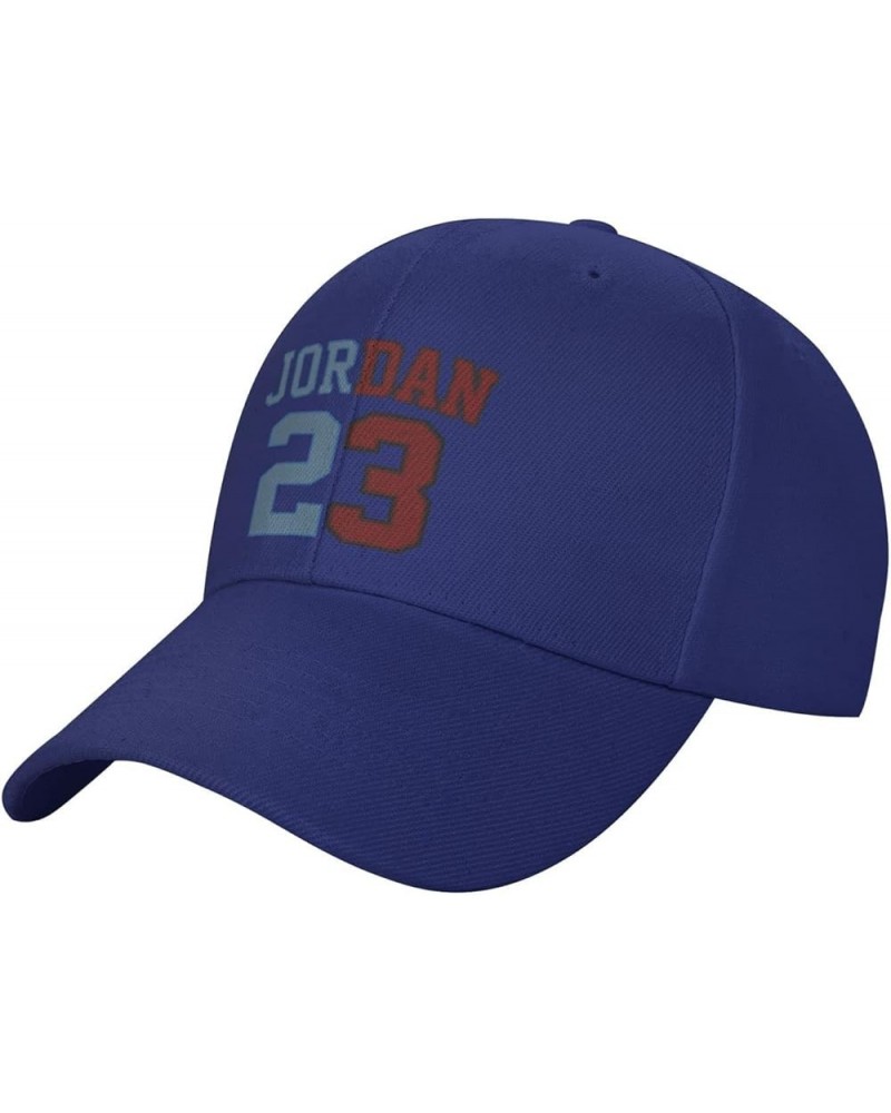 Basketball Fans 23 Jordan Fashion Adjustable Baseball Caps Dad Hats Gift for Men Women Blue $13.27 Baseball Caps