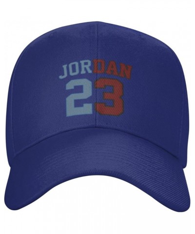 Basketball Fans 23 Jordan Fashion Adjustable Baseball Caps Dad Hats Gift for Men Women Blue $13.27 Baseball Caps