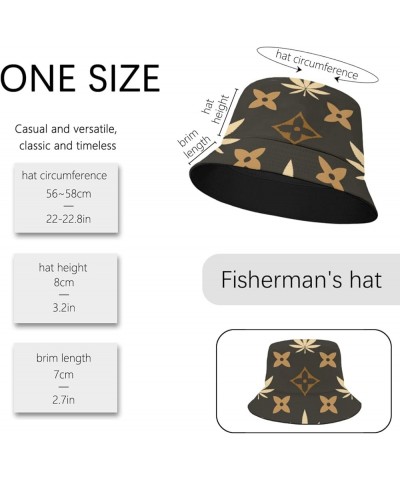 Funny Bucket Hat Weed Bucket Hat Hippie Funny Women Hat Hiking Accessories for Camping Must Haves Cannabis Leafs 4 $9.79 Buck...