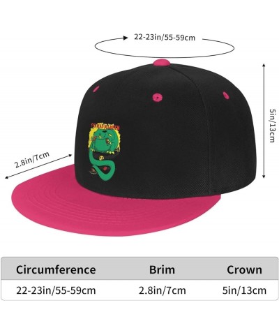 Dead Milkmen Hip Hop Hat Boys Baseball Cap Maiden Baseball Football Unisex Dad Hat Pink $11.49 Baseball Caps