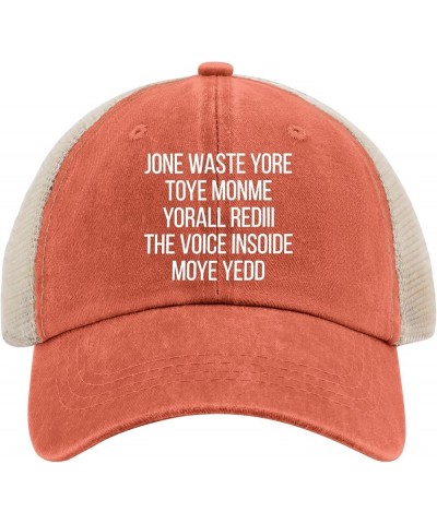 Jone Waste Yore Toye monme yorall rediii The Voice insoide moye yedd Trucker hat USA Cowboy hat AllBlack Womens Saffron02 $9....