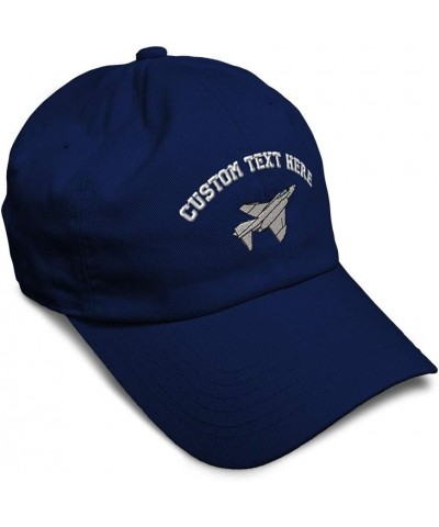 Soft Baseball Cap F-4 Phantom Silver Embroidery Cotton Dad Hats for Men & Women Navy Personalized Text Here $11.20 Baseball Caps