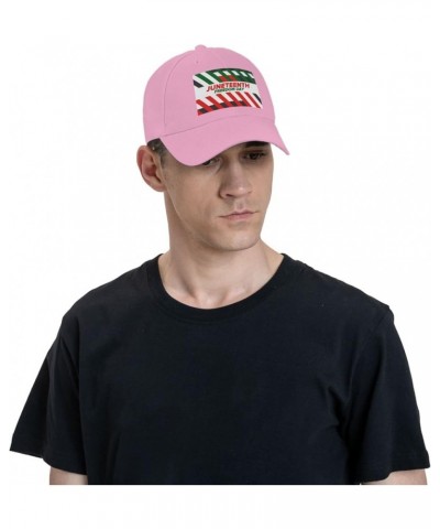 Happy Juneteenth Day Freedom 1865 Baseball Cap Sun Hat Dad Hat Trucker Hat Sport Cap for Men Women Pink-70 $11.25 Baseball Caps