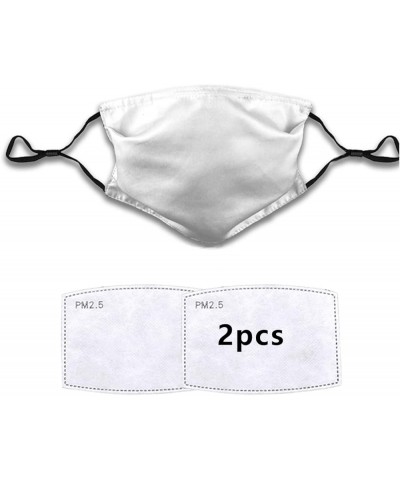 Cloth Face Mask Bandana With 2pcs Filters, Balaclava Adjustable Earloop Washable Reusable for women men Pink Green White _16 ...