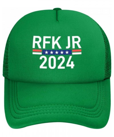 RFK JR 2024 - Kennedy 24 for President Trucker Hat Women Mesh Baseball Cap Cowboy Hat Men Dad Hat Snapback Hat Black Green $9...