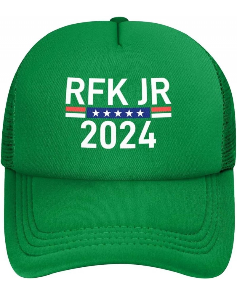 RFK JR 2024 - Kennedy 24 for President Trucker Hat Women Mesh Baseball Cap Cowboy Hat Men Dad Hat Snapback Hat Black Green $9...