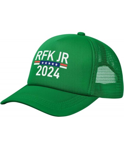 RFK JR 2024 - Kennedy 24 for President Trucker Hat Women Mesh Baseball Cap Cowboy Hat Men Dad Hat Snapback Hat Black Green $9...