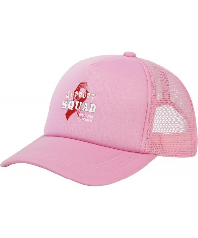 HIV AIDS Awareness Baseball Cap Pink $7.14 Baseball Caps