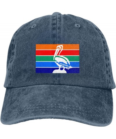 Flag of St. Petersburg, Florida Dad Hat Vintage Baseball Cap for Men Women Hats Gifts Trucker Caps Navy Blue $11.38 Baseball ...