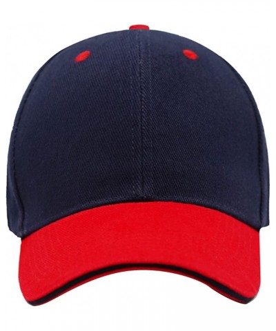 Mens and Womens Summer Fashion Casual Sunscreen Baseball Caps Cap Hats Running Caps F-navy $11.84 Sun Hats