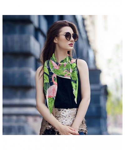 Women's Square Silk Scarf Neckerchief Scarves Headscarf Shawl Polyester Wrap Multi 14 $10.11 Scarves